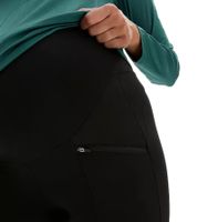 Pantaloni premaman da donna, pantaloni basic semplici, abbigliamento premaman, leggings sportivi 950753 Nero