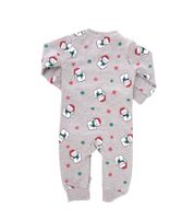 weihnachtlicher Kleinkinder Body für Babys mit Schneemann-Print Baumwoll-Einteiler mit großer Schleife Strampler 951686 Grau/Rot weihnachtlicher Kleinkinder Body für Babys mit Schneemann-Print Baumwoll-Einteiler mit großer Schleife Strampler 951686 Grau/Rot