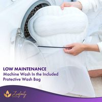 Oreiller de bain Zenfinity Moments pour le soutien de la tête, du cou et du dos Accessoires de bain Oreiller de bain Wellness Blanc Oreiller de bain Zenfinity Moments pour le soutien de la tête, du cou et du dos Accessoires de bain Oreiller de bain Wellness Blanc
