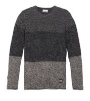 ALIFE AND KICKIN Sweater, Soft Children's Knit Sweater with a Block Stripe Look, Everyday Sweater, 35063411 Gray ALIFE AND KICKIN Sweater, Soft Children's Knit Sweater with a Block Stripe Look, Everyday Sweater, 35063411 Gray