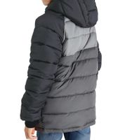 ALIFE AND KICKIN Kinder Winter-Jacke Jungen Jacke mit Kapuze Stepp-Jacke 83734424 Dunkelgrau/Schwarz