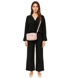 Borsa da donna WOWZILLA con pratici scomparti, borsa a tracolla, borsa da sera alla moda, rosa