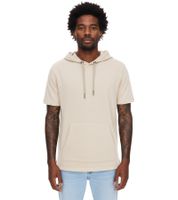 EIGHT2NINE Men's Short-Sleeved Cotton Hoodie, T-Shirt, Summer Hoodie H10014L22462AEN Light Gray, Khaki, Brown, or Beige