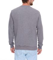 SKY REBEL Herren Rundhals-Pullover Baumwoll-Sweater im Antik-Look H10068C21372A Dunkelblau, Grün oder Grau
