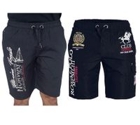 GEOGRAPHICAL NORWAY Herren Badehose Schwimm-Hose mit Logo-Print Bade-Shorts mit Taschen Schwimm-Shorts Navy GEOGRAPHICAL NORWAY Herren Badehose Schwimm-Hose mit Logo-Print Bade-Shorts mit Taschen Schwimm-Shorts Navy
