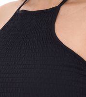 COURSE Women's Crop Top, Stylish Summer Tank Top, 900679 Black