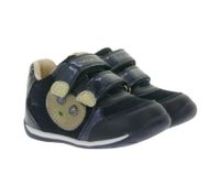 GEOX B Each G. B Kleinkinder Sneaker mit atmungsaktiver Sohle Mid-Cut-Schuhe mit Echtleder mit Klettverschluss Baby-Schuhe B160AB 022HI C4021 Dunkelblau GEOX B Each G. B Kleinkinder Sneaker mit atmungsaktiver Sohle Mid-Cut-Schuhe mit Echtleder mit Klettverschluss Baby-Schuhe B160AB 022HI C4021 Dunkelblau