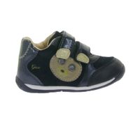 GEOX B Each G. B Kleinkinder Sneaker mit atmungsaktiver Sohle Mid-Cut-Schuhe mit Echtleder mit Klettverschluss Baby-Schuhe B160AB 022HI C4021 Dunkelblau GEOX B Each G. B Kleinkinder Sneaker mit atmungsaktiver Sohle Mid-Cut-Schuhe mit Echtleder mit Klettverschluss Baby-Schuhe B160AB 022HI C4021 Dunkelblau