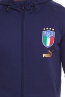 2-pack PUMA FIGC Coach Men's Sweat Jacket Italy Fanwear 767108 13 Dark Blue