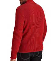 Herren Strick-Troyer klassischer Strick-Pulli mit Reißverschluss Langarm-Pullover Große Größen 978933 Rostrot Herren Strick-Troyer klassischer Strick-Pulli mit Reißverschluss Langarm-Pullover Große Größen 978933 Rostrot