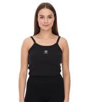 YOU DO YOU women's crop top ribbed fitness top cotton shirt tank top yoga fashion 905101 black