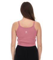 YOU DO YOU haut court côtelé pour femme, haut de fitness, débardeur en coton, soutien-gorge de yoga, 905101 vieux rose