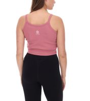 YOU DO YOU Damen Crop-Top geripptes Fitness-Top Baumwoll-Shirt Tanktop Yoga-BH 905101 Alt-Rosa YOU DO YOU Damen Crop-Top geripptes Fitness-Top Baumwoll-Shirt Tanktop Yoga-BH 905101 Alt-Rosa