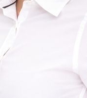 ELEVATE Hamell Langarm-Hemd schlichtes Damen Blusen-Hemd Popelin Bluse Hellblau, Schwarz oder Weiß