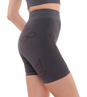 Pantaloncini da ciclista da donna YOU DO YOU, pantaloni da allenamento, pantaloni sportivi corti a fantasia, moda yoga 904891 grigio/nero