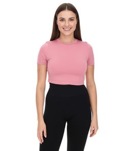 YOU DO YOU T-shirt corta da donna Fitness Top Maglietta a maniche corte 9056041 Rosa antico