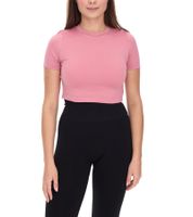 YOU DO YOU Women's Cropped T-Shirt, Fitness Top, Short-Sleeved Shirt, 9056041, Antique Pink YOU DO YOU Women's Cropped T-Shirt, Fitness Top, Short-Sleeved Shirt, 9056041, Antique Pink