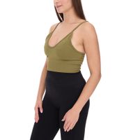 Soutien-gorge de sport pour femme YOU DO YOU, bustier de sport, haut de sport sans couture, soutien-gorge de yoga 904951 kaki Soutien-gorge de sport pour femme YOU DO YOU, bustier de sport, haut de sport sans couture, soutien-gorge de yoga 904951 kaki