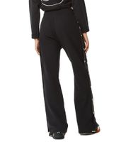 YOU DO YOU Women's Training Pants Cotton Sports Pants with Side Button Placket Jogging Pants Wide Leg Yoga Wear 905061 Black
