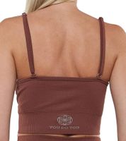 Soutien-gorge de sport sans coutures pour femme YOU DO YOU, haut de sport, yoga, mode 904951, marron acajou Soutien-gorge de sport sans coutures pour femme YOU DO YOU, haut de sport, yoga, mode 904951, marron acajou