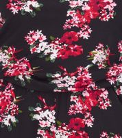 Combinaison femme vestino à imprimé floral, combinaison d'été une pièce, manches longues, bretelles réglables, 900379 Noir