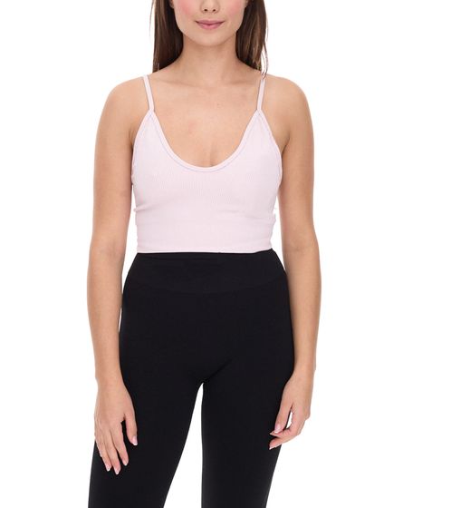 YOU DO YOU Women's Sports Bra, Sports Bralette, Seamless Sports Top, Yoga Bra 904951 Pink