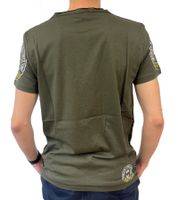 Men's T-Shirt with Born with a Purpose Print, Cotton Crew Neck T-Shirt R-15216 Khaki Men's T-Shirt with Born with a Purpose Print, Cotton Crew Neck T-Shirt R-15216 Khaki