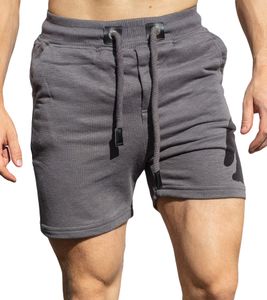 Herren Sport-Short Baumwoll-Shorts kurze Fitness-Hose Trainings-Hose R-12048 Grau