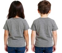 Pack de 2 camisetas deportivas PUMA TeamGoal 23 para niño y niña, de algodón con parche del logotipo, talla 656709 33, gris Pack de 2 camisetas deportivas PUMA TeamGoal 23 para niño y niña, de algodón con parche del logotipo, talla 656709 33, gris