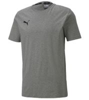 Pack de 2 camisetas deportivas PUMA TeamGoal 23 para niño y niña, de algodón con parche del logotipo, talla 656709 33, gris Pack de 2 camisetas deportivas PUMA TeamGoal 23 para niño y niña, de algodón con parche del logotipo, talla 656709 33, gris