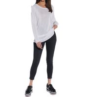 Pull tricoté en coton pour femme Vestino, pull de loisirs, 900498, blanc