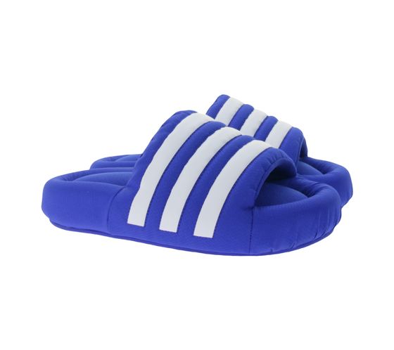 adidas Adilette 24 Slides Sommer-Schuhe für Damen und Herren Slip-On Latschen Pantoletten IG9300 Blau