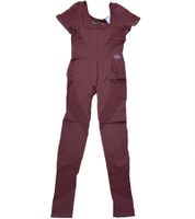 YOU DO YOU tuta da donna alla moda, tuta da allenamento con vita accentuata, tuta intera da fitness 905011 mogano-marrone