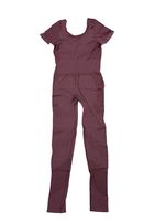 YOU DO YOU tuta da donna alla moda, tuta da allenamento con vita accentuata, tuta intera da fitness 905011 mogano-marrone