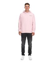 Sudadera con capucha SUBLEVEL para hombre, de algodón, con bolsillos, H10014T21326A, en rosa o blanco