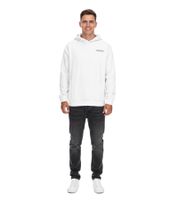 Sudadera con capucha SUBLEVEL para hombre, de algodón, con bolsillos, H10014T21326A, en rosa o blanco