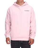 SUBLEVEL Herren Kapuzen-Pullover Baumwoll-Hoodie mit Eingriffstaschen Sweater H10014T21326A in Rosa oder Weiß SUBLEVEL Herren Kapuzen-Pullover Baumwoll-Hoodie mit Eingriffstaschen Sweater H10014T21326A in Rosa oder Weiß