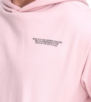 SUBLEVEL Herren Kapuzen-Pullover Baumwoll-Hoodie mit Eingriffstaschen Sweater H10014T21326A in Rosa oder Weiß SUBLEVEL Herren Kapuzen-Pullover Baumwoll-Hoodie mit Eingriffstaschen Sweater H10014T21326A in Rosa oder Weiß
