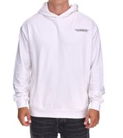 SUBLEVEL Herren Kapuzen-Pullover Baumwoll-Hoodie mit Eingriffstaschen Sweater H10014T21326A in Rosa oder Weiß SUBLEVEL Herren Kapuzen-Pullover Baumwoll-Hoodie mit Eingriffstaschen Sweater H10014T21326A in Rosa oder Weiß