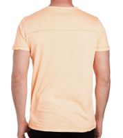 T-shirt da uomo in cotone basic, lavata, girocollo, manica corta, R-15200, arancione neon T-shirt da uomo in cotone basic, lavata, girocollo, manica corta, R-15200, arancione neon