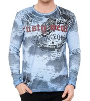 Camisa de manga larga para hombre con degradado de color, camisa de manga larga de algodón, suéter de verano, camisa de ocio R-10140 Azul Camisa de manga larga para hombre con degradado de color, camisa de manga larga de algodón, suéter de verano, camisa de ocio R-10140 Azul