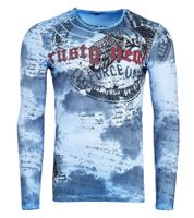 Camisa de manga larga para hombre con degradado de color, camisa de manga larga de algodón, suéter de verano, camisa de ocio R-10140 Azul Camisa de manga larga para hombre con degradado de color, camisa de manga larga de algodón, suéter de verano, camisa de ocio R-10140 Azul