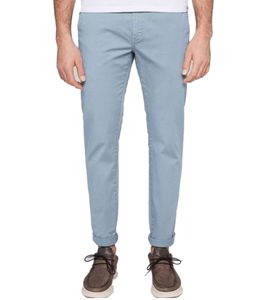 CAMP DAVID Herren Chino-Hose Baumwoll-Hose mit Eingrifftaschen Alltags-Hose 31221846 Blau