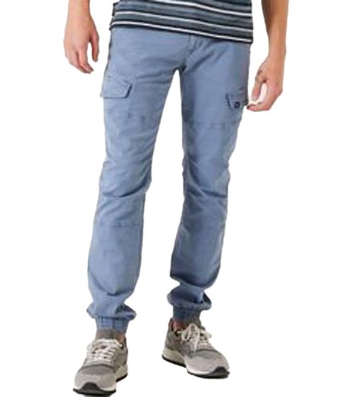 GARCIA Men's Cargo Pants, Stylish Outdoor Cotton Pants, 16388507 Blue
