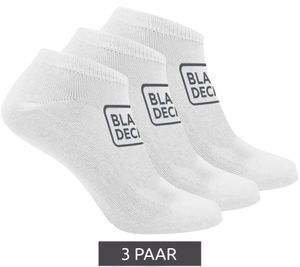 3 paires de chaussettes BLACK+DECKER avec détails logo, chaussettes de travail, OEKO-TEX Standard 100, chaussettes de sport BX/OBI1SLCX3BL3942 Blanc 3 paires de chaussettes BLACK+DECKER avec détails logo, chaussettes de travail, OEKO-TEX Standard 100, chaussettes de sport BX/OBI1SLCX3BL3942 Blanc