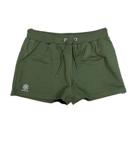 YOU DO YOU Damen Sport-Shorts Sweatpants kurze Baumwoll-Hose Fitness-Shorts Yoga-Mode 905091 Khaki