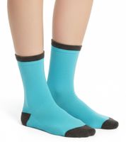 9 pairs of TASTIQ printed cotton socks, long socks, in a stylish gift box, Tas/1/CSX3, with a pizza or donut print