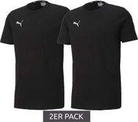 6er Pack PUMA TeamGoal 23 Jungen & Mädchen Sport-Shirt Baumwoll-Shirt mit Logo-Patch T-Shirt 656709 in Grün, Schwarz, Grau, Gelb, Rot oder Weiß 6er Pack PUMA TeamGoal 23 Jungen & Mädchen Sport-Shirt Baumwoll-Shirt mit Logo-Patch T-Shirt 656709 in Grün, Schwarz, Grau, Gelb, Rot oder Weiß
