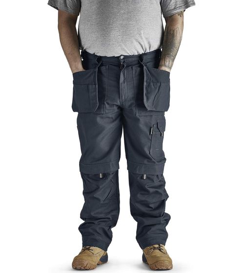 Dickies Eisenhower Men's Work Trousers with Multiple Pockets, Workwear, 300 g/m² EH26800 Black