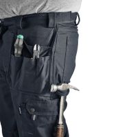 Pantaloni da lavoro Dickies Eisenhower da uomo con tasche multiple, 300 g/m², EH26800, neri